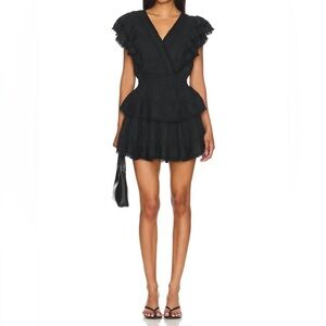 Black Gwen LoveShackFancy Dress Size XS